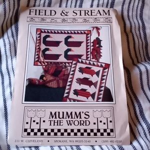 Field & Stream pattern, new pattern.